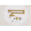 Modern Design Pot Filler Faucet Wall Mount Kitchen Sink, Folding Stretchable