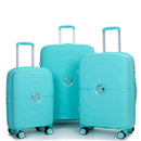 Expandable Hardshell Suitcase Double Spinner Wheels Luggage Sets