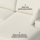 Charlie - Upholstered Deep Seater Sectional Sofa