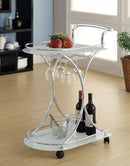 Elfman - 2-Shelve Serving Cart - Atlantic Fine Furniture Inc