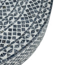 Unique Capiz Coffee Table & Pedestal Base