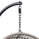 Vasant - Hanging Chair - Beige Fabric & Rope