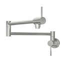 Modern Design Pot Filler Faucet Wall Mount Kitchen Sink, Folding Stretchable