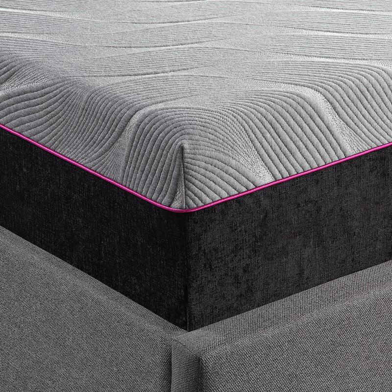 Renew - 11" Cooling Fast Responding Latex Foam Mattress - Gray