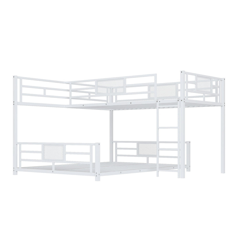 L-Shaped Bunk Bed