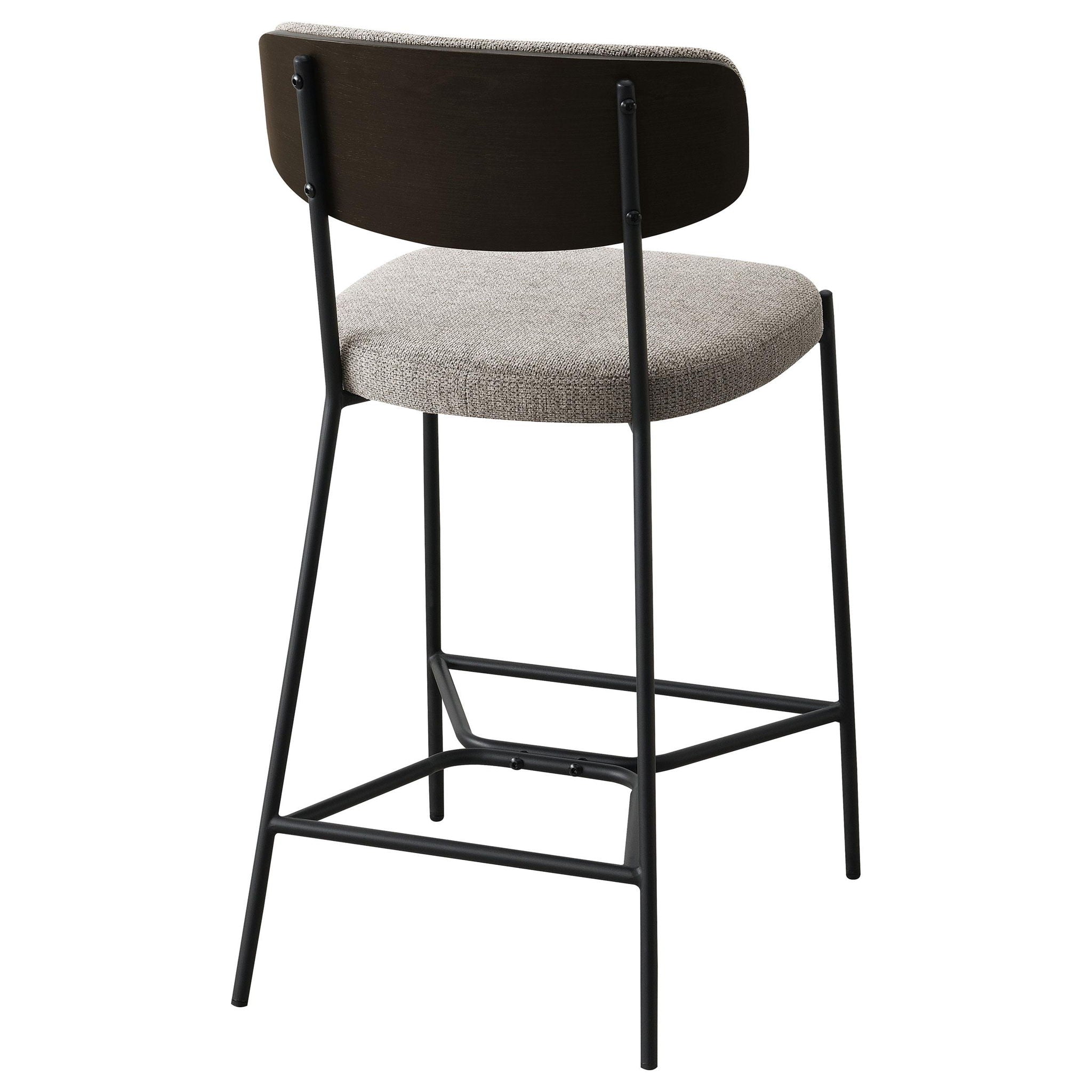 Elison Counter Height Bar Stool Light Brown (Set of 2) - Atlantic Fine Furniture Melbourne FL
