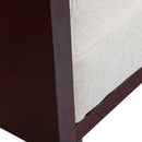 Mid - Century 3 Seater Sofa With Pillow Cushions