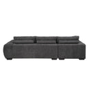 Chosen - Sectional Sofa With Toss Pillows And Chaise