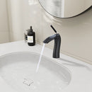 Contemporary Single Handle Lavatory Basin Sink Faucet Brass