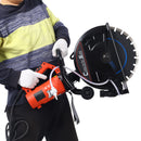 Electric 14" Cut Off Saw With Wet / Dry Functionality And Water Line Attachment Metal, 30" Length - Black