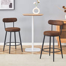 Fashionable Ergonomic High Legged Bar Chairs (Set of 2)
