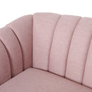 Contemporary 3 Seater Sofa With Plush Accents
