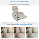 Modern Recliner Manual, Home Theater Chair With Adjustable Backrest