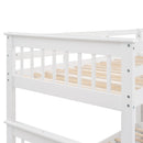 Stairway Bunk Bed With Storage And Guard Rail For Bedroom