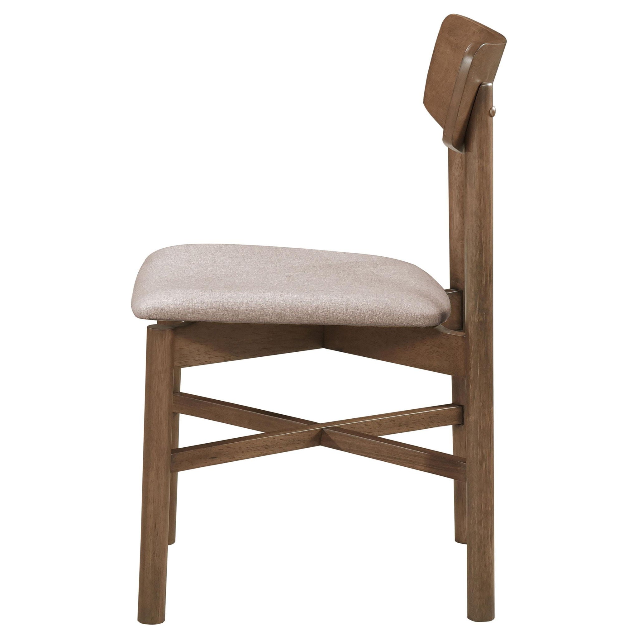 Parkridge Dining Side Chair Natural Walnut (Set of 2) - Atlantic Fine Furniture Melbourne FL