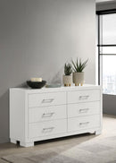 Jessica - 6-drawer Dresser - Atlantic Fine Furniture Inc