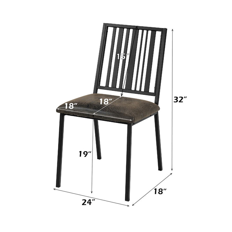 Zudora - Side Chair (Set of 2) - Black - Atlantic Fine Furniture Inc
