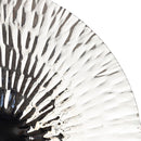 Textured Oversized Disc, Wall Decor For Living Room (Set of 3) - Silver