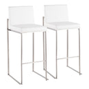 Fuji - Contemporary And Modern Elegance High Back Barstool