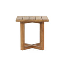 Ella - Square Side Table With Cross Stretcher Base