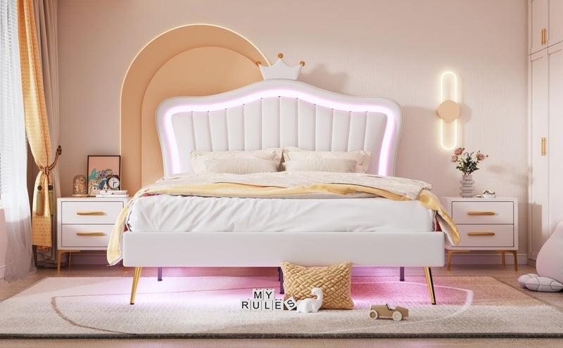 Queen size princess bed best sale