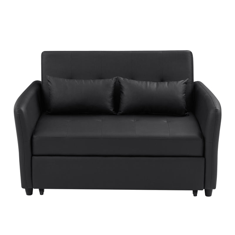 Convertible Sleeper Bed, Adjustable Oversized Armchair With 3 USB Ports