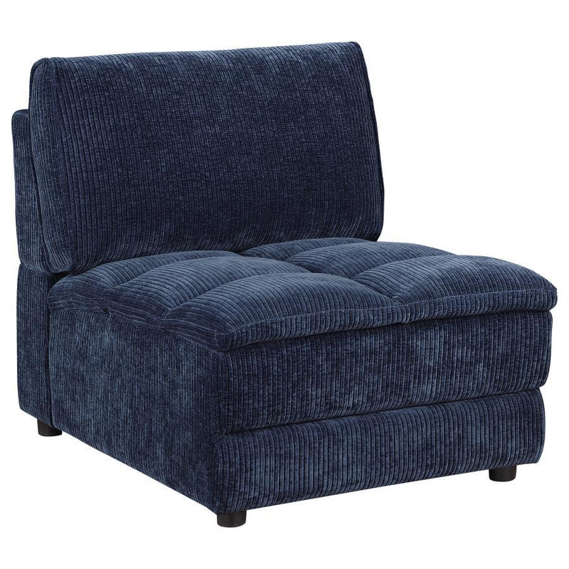 Atlantic - Upholstered Modular Sectional Sofa With Ottoman