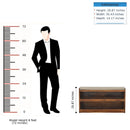 Pull Out Shoe Bench - Chestnut / Mud Linen