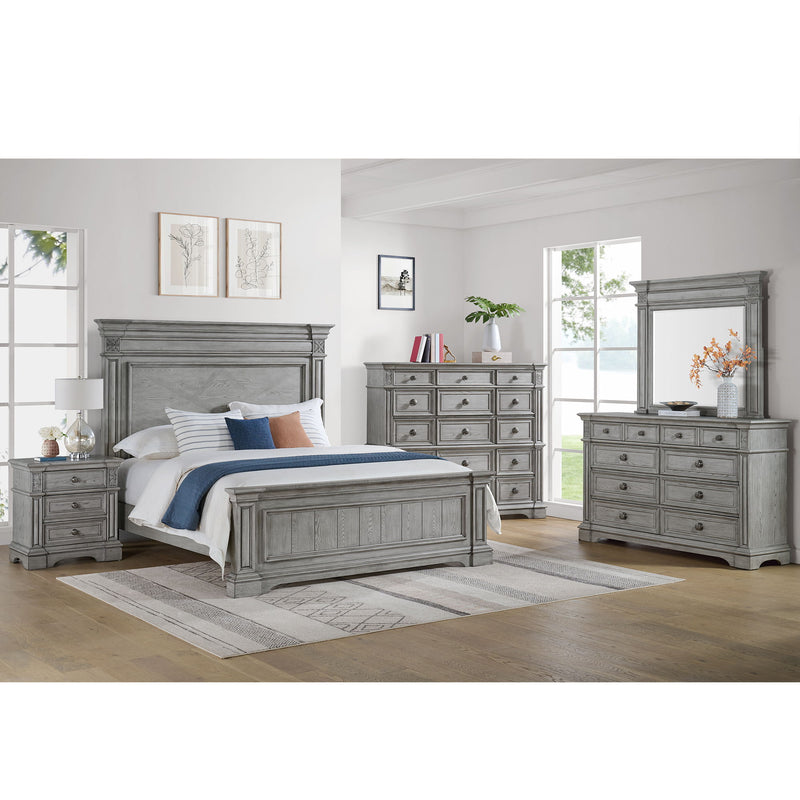 Glenmore - 8-Drawer Dresser - Aged Gray