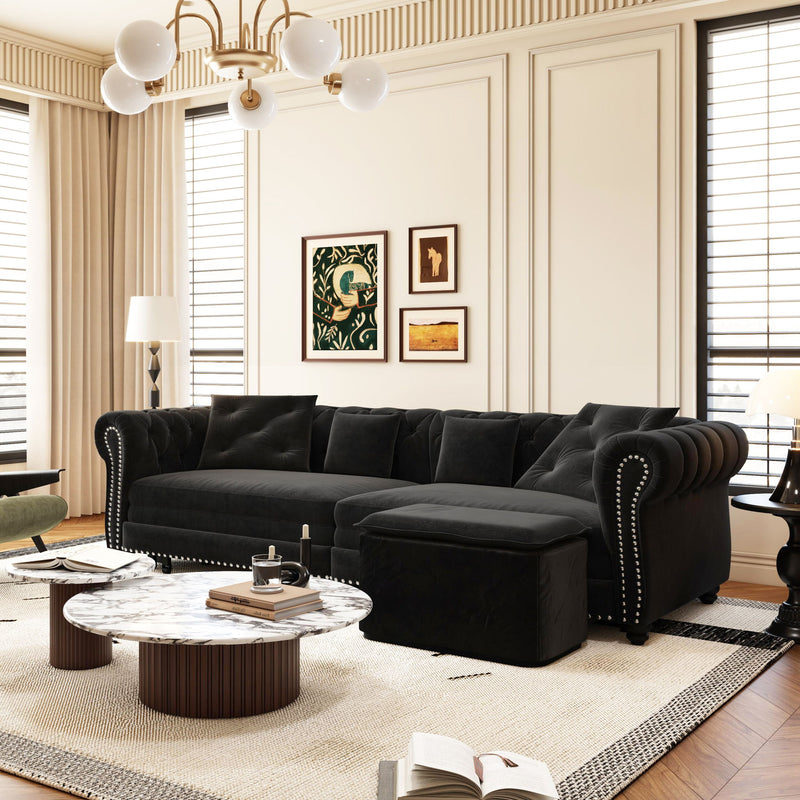 3 In 1 Pull Out Convertible Sleeper Sofa Bed