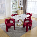 Coolmore Contemporary Designed Accent / Dining Chair With Armrests