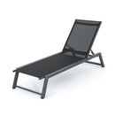 Myers - Modern Chaise Lounge Set With Adjustable Mesh Back