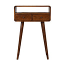 Mini Console Table - Chestnut