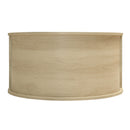 Tall Arched Kitchen Pantry, Modern Farmhouse Wood Kitchen Storage Cabinets, Arched Storage Display Cabinet With Adjustable Shelves, Versatile Cupboard For Kitchen, Dining Room, Living Room - Natural