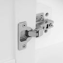 Bathroom Vanity With Ceramic Sink, 2 Doors 3 Drawers, Soft Close Design