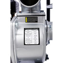 Honda - Gx160 Engine Water Pump 3" 264Gpm With 3In Npt Coupler And 25Ft Flat Hose, Aluminum - Black / Red