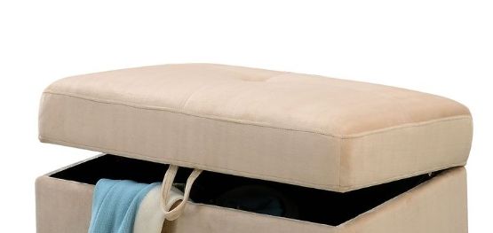 Belville - Elegant Ottoman With Storage