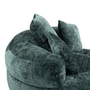 Lazy Sofa High Back Bean Bag Chair Couch With 3 Pillows
