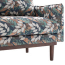 2 Seater Loveseat Sofa With Spacious Seating Area