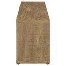 Tabby - 4 Door Engineered Wood TV Stand - Mango