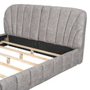 Elegant Design Upholstered Platform Bed