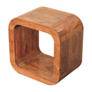 Darcy - Round Nightstand - Brown