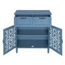 2 Door 2 Drawer Elegant Cabinet