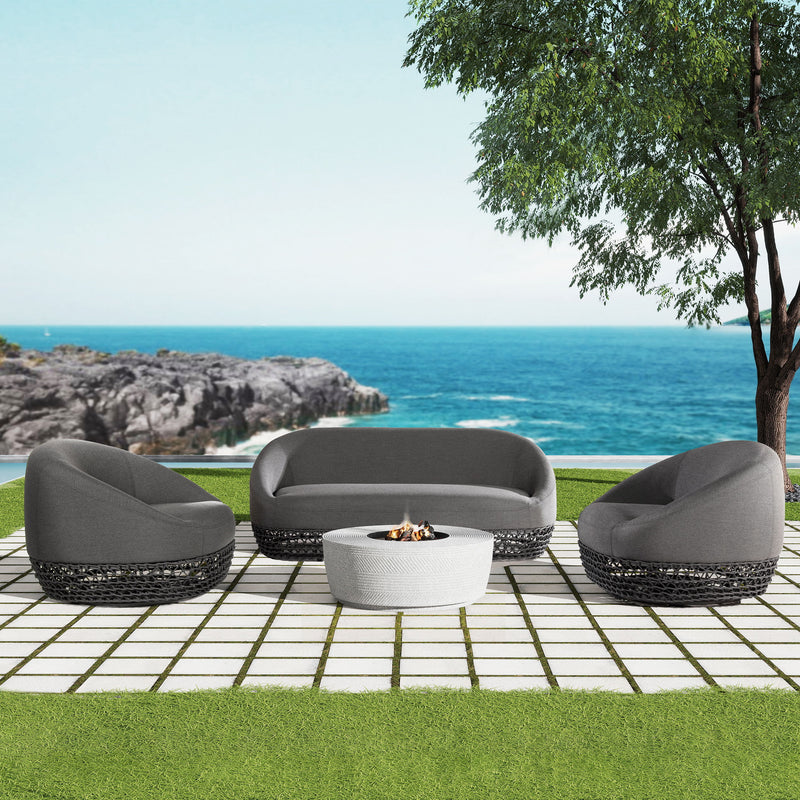 Willow - Upholstered Patio Deep Seating Sofa