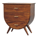 Agra - Bedside Table - Chestnut