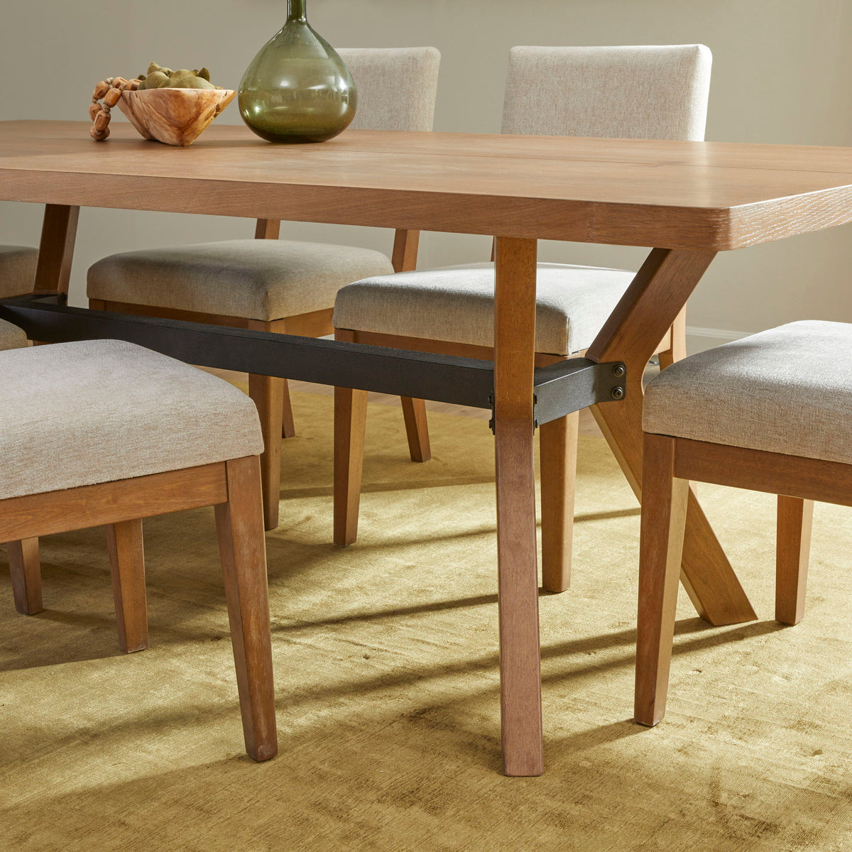 Millwork - Rectangular Dining Table - Light Brown