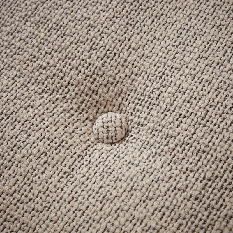 Accent Bench With Button Tufted Seat - Tan