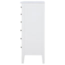 Bexhill - 8-Drawer Chest Of Drawers - White