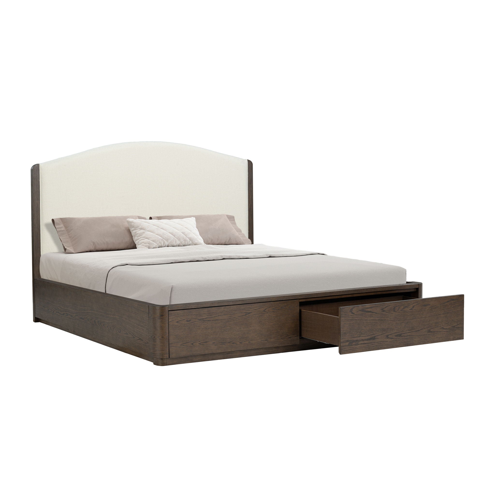 Athens - Upholstered Storage Bed
