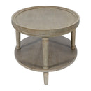 Bedford - Oval Coffee Table With Shelf - Natural